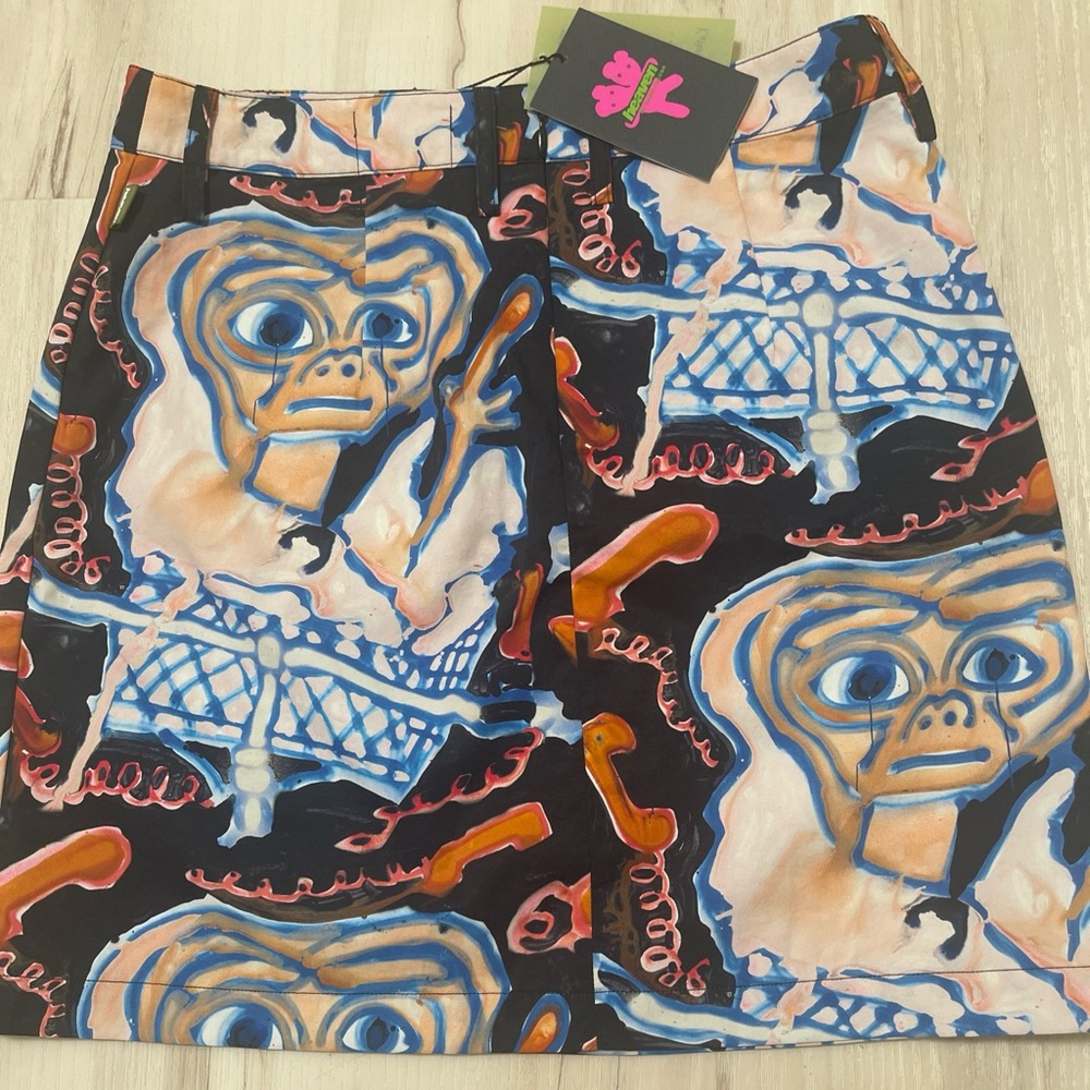 Marc Jacobs Heaven ET Phone Home Mini Skirt